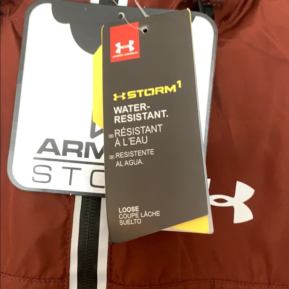 NWT Under Armour Storm1 Rain Jacket - Picture 9 of 12
